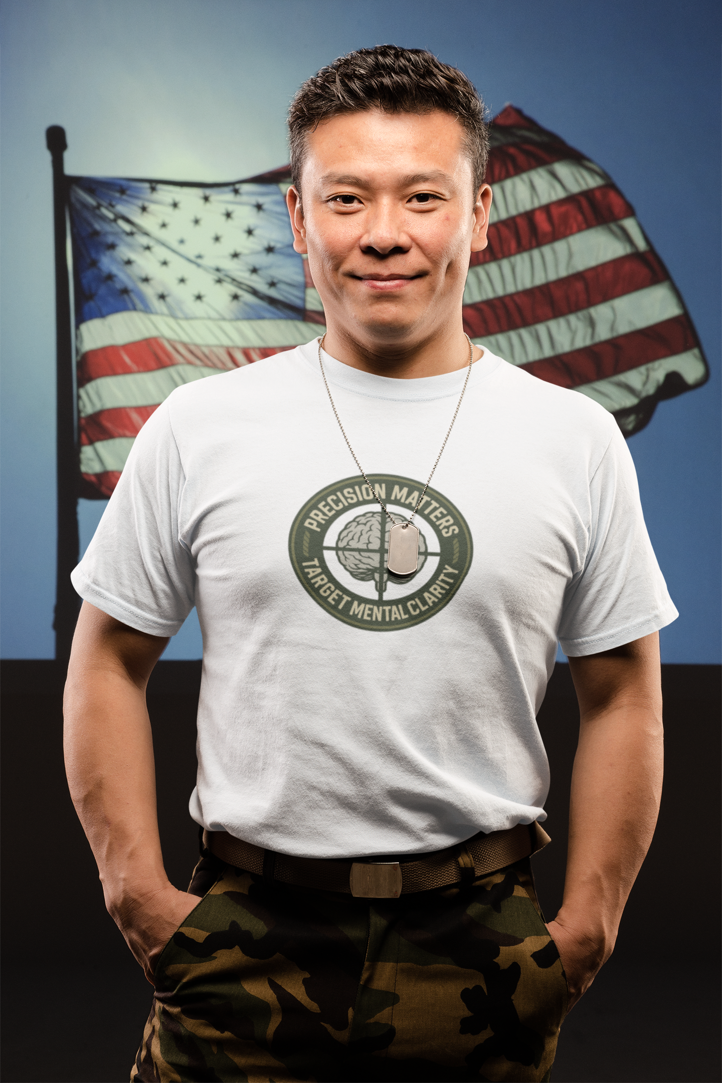 Target Mental Clarity T-Shirt – Military Mental Health Tee