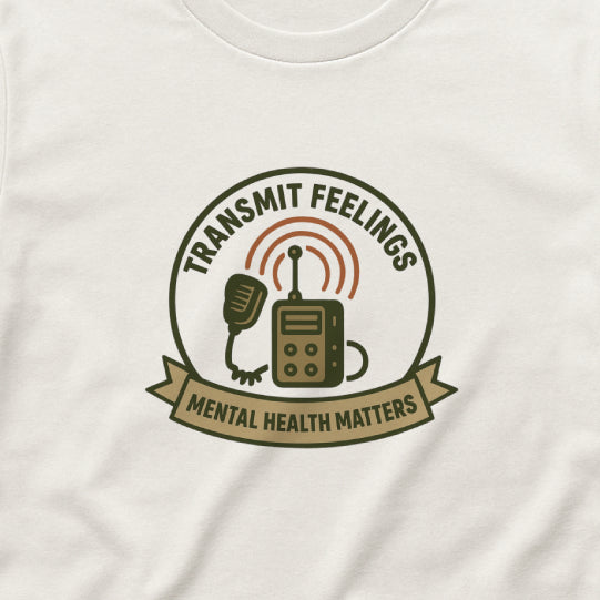 Transmit Feelings T-Shirt – Mental Health Matters