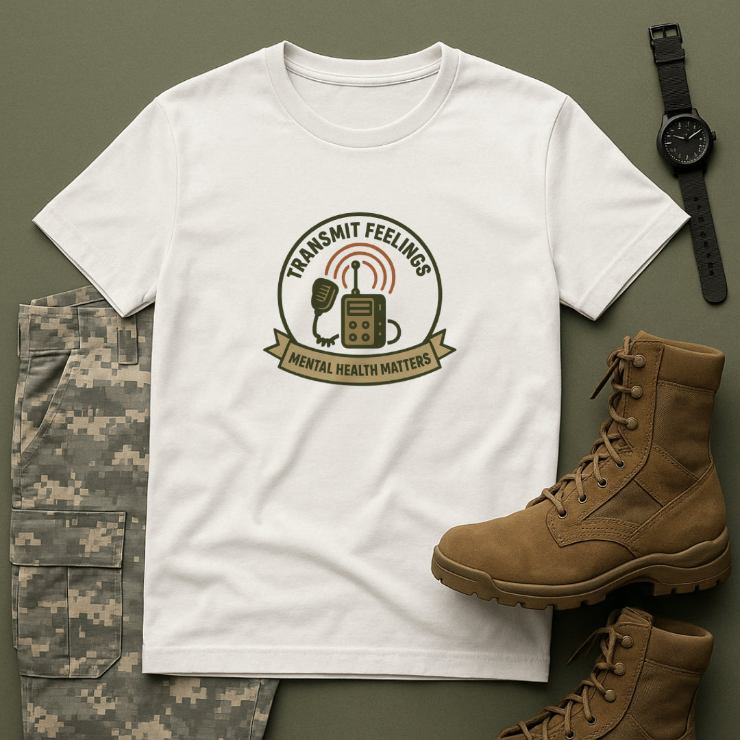 Transmit Feelings T-Shirt – Mental Health Matters