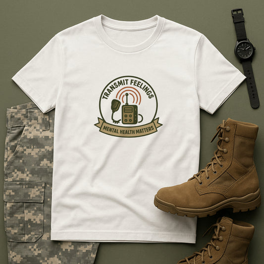 Transmit Feelings T-Shirt – Mental Health Matters