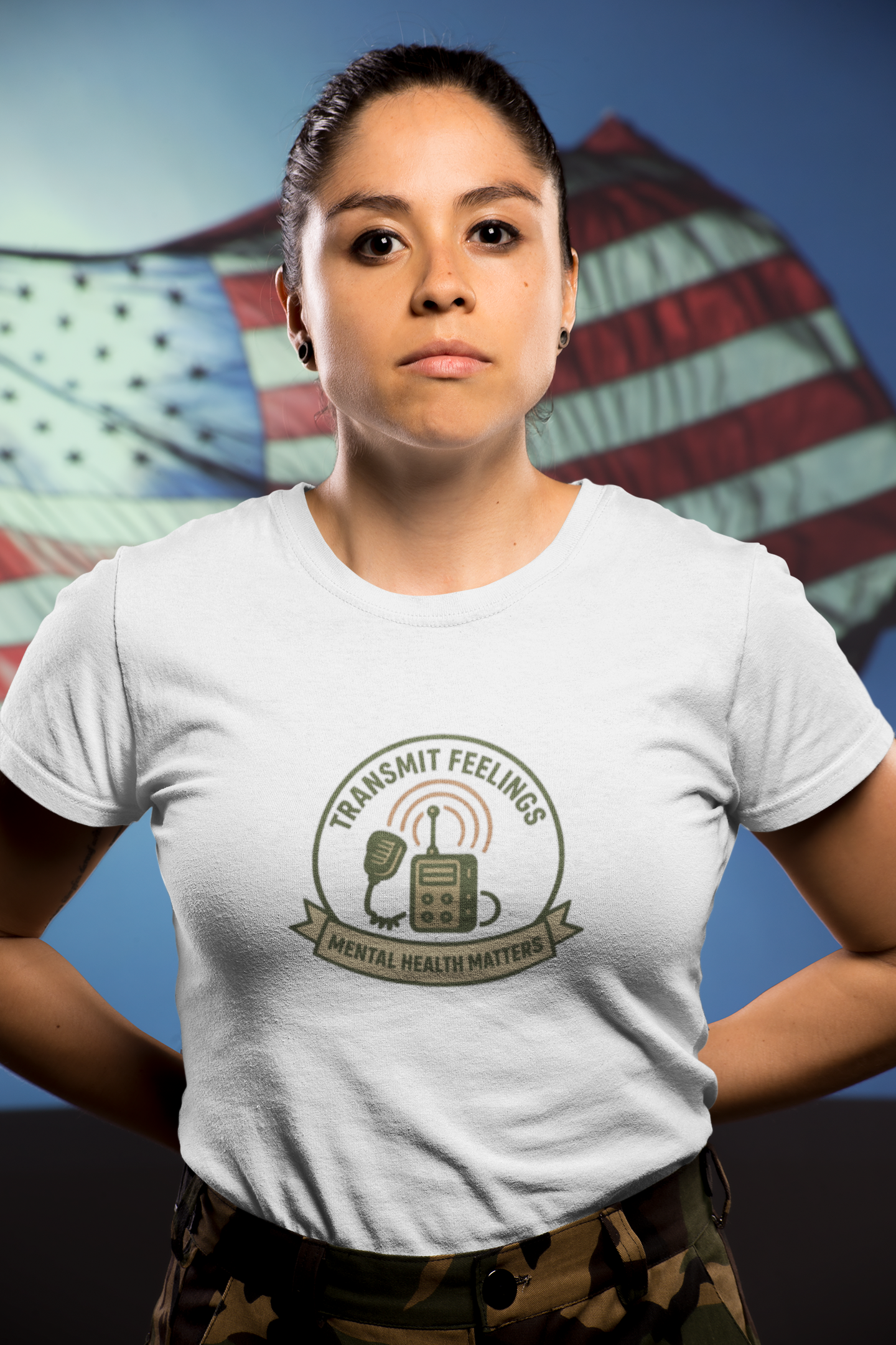 Transmit Feelings T-Shirt – Mental Health Matters