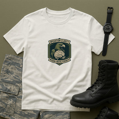 Operation Clarity T-Shirt – Military Discipline & Mental Focus