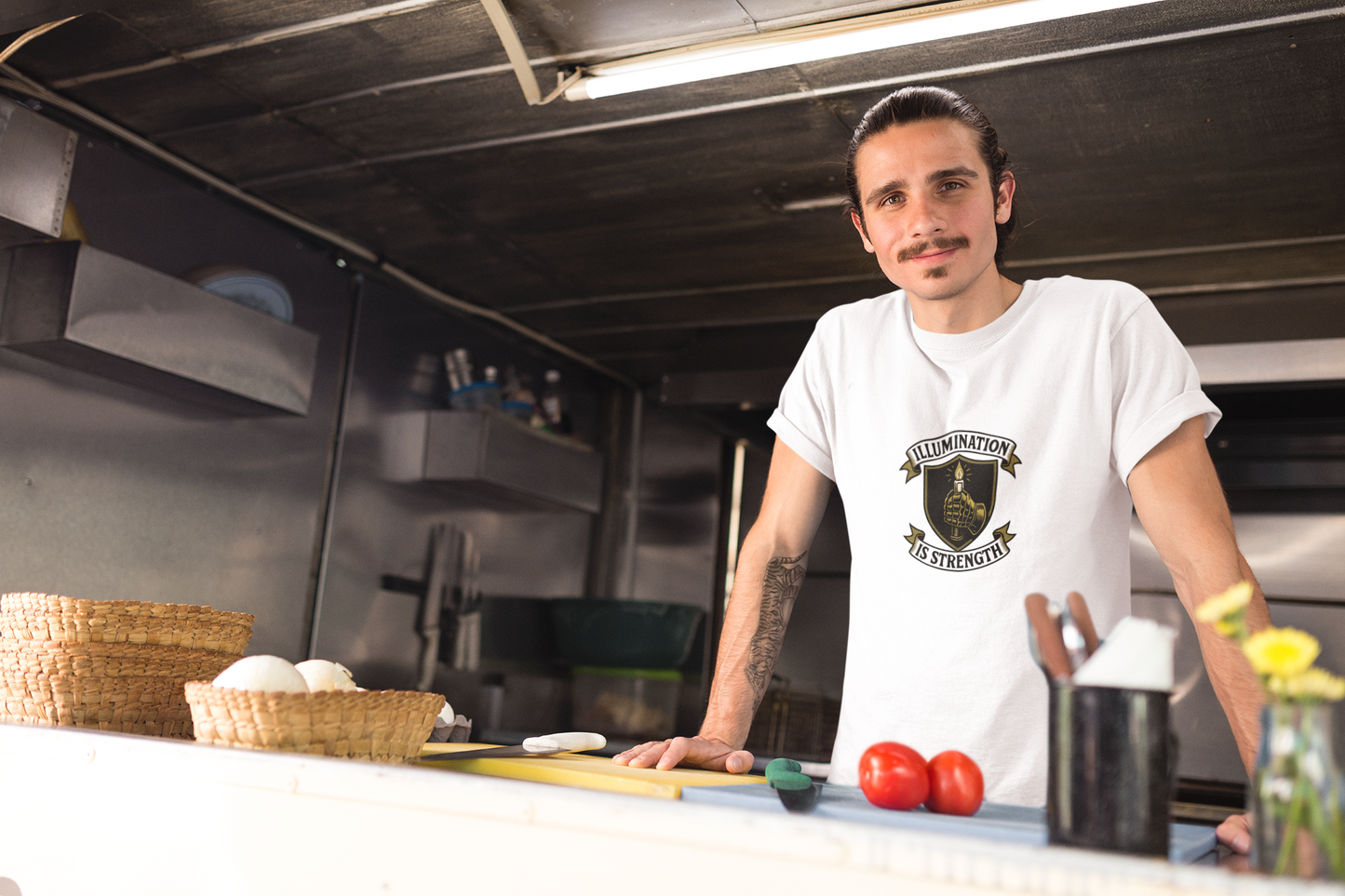 Illumination Is Strength T-Shirt – Military Resilience & Awareness  Tee