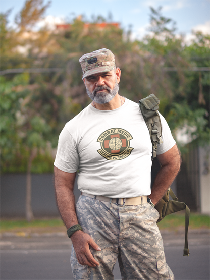 Combat Medic T-Shirt – Healing Is Tactical Graphic Tee