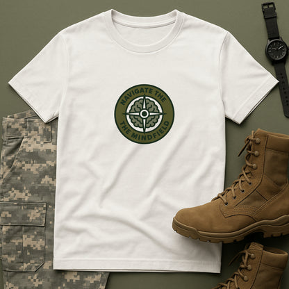 Navigate the Mindfield T-Shirt – Military Mental Awareness & Strength  Tee