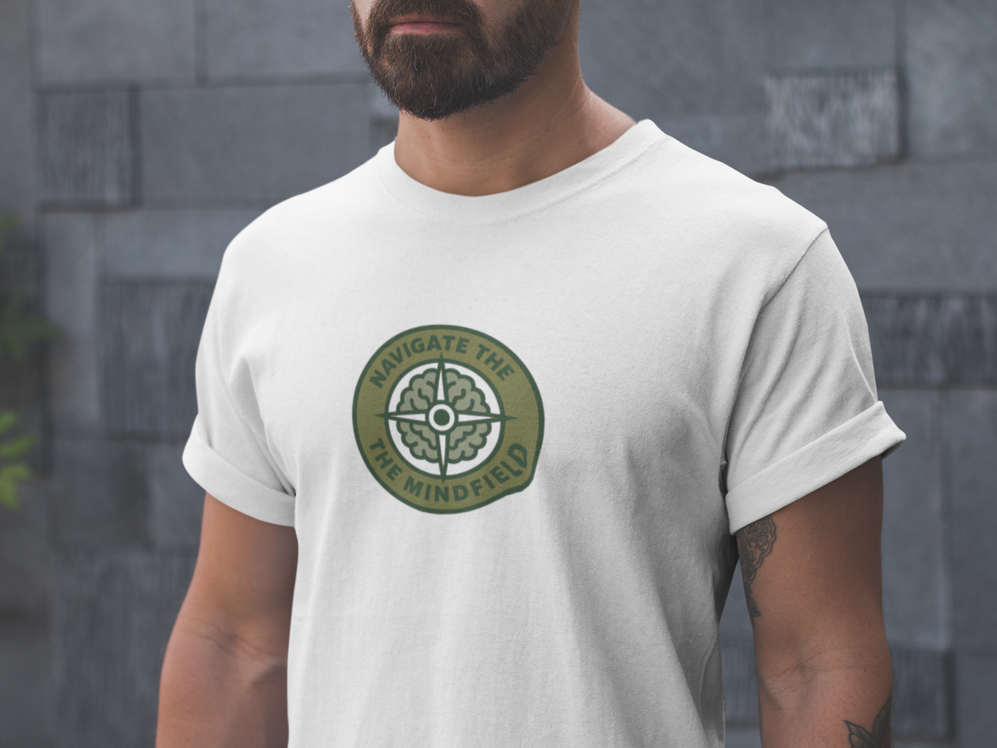 Navigate the Mindfield T-Shirt – Military Mental Awareness & Strength  Tee
