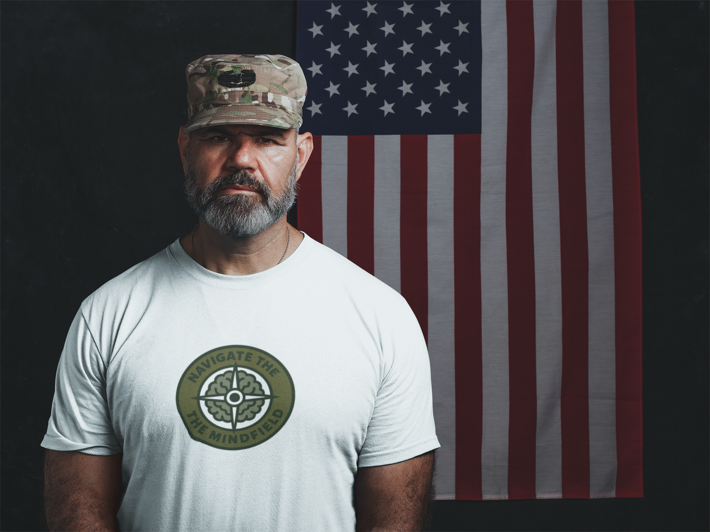Navigate the Mindfield T-Shirt – Military Mental Awareness & Strength  Tee