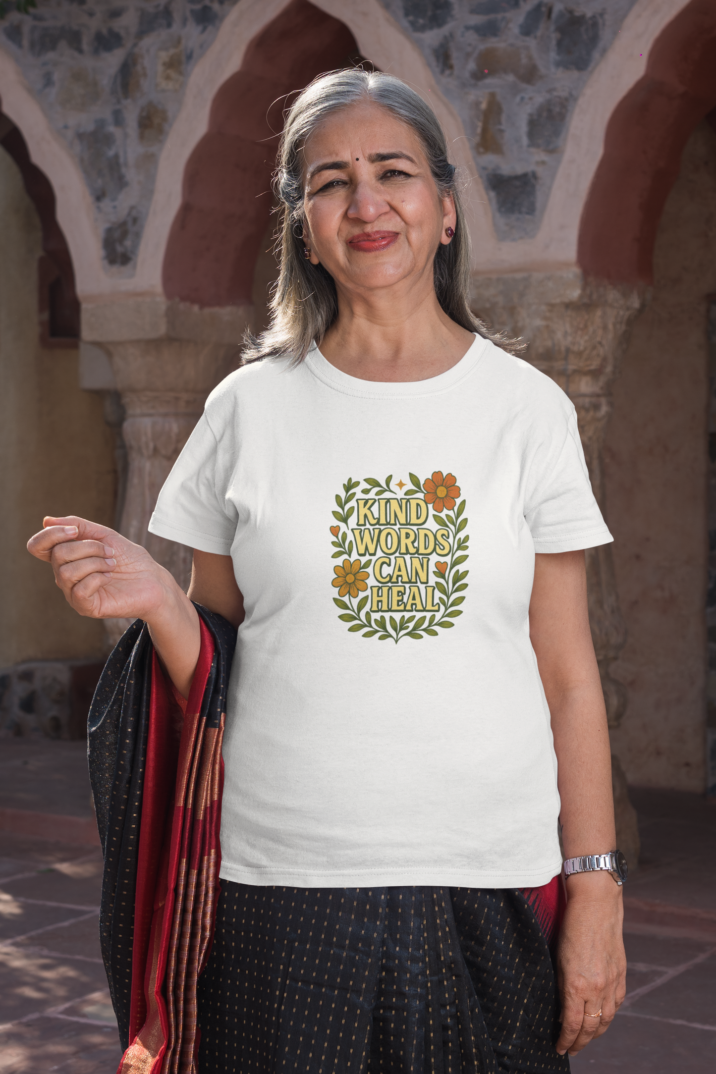 Kind Words Can Heal T-Shirt – Positivity Tee