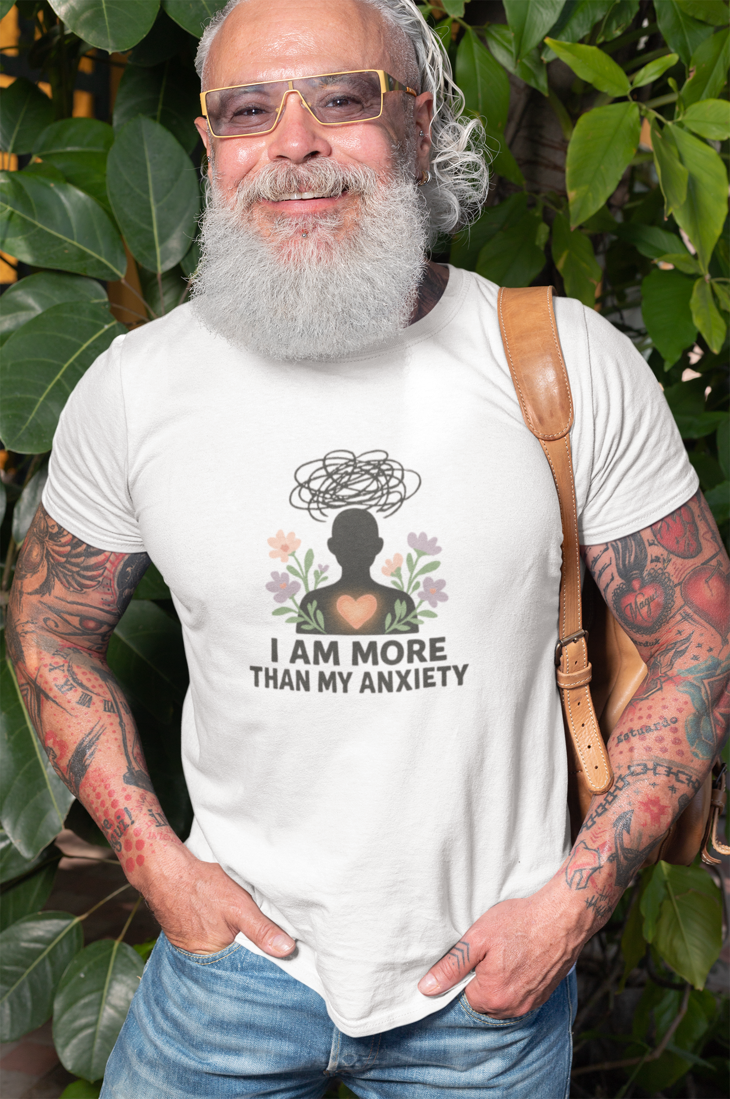 I Am More Than My Anxiety T-Shirt – Mental Health Awareness Tee
