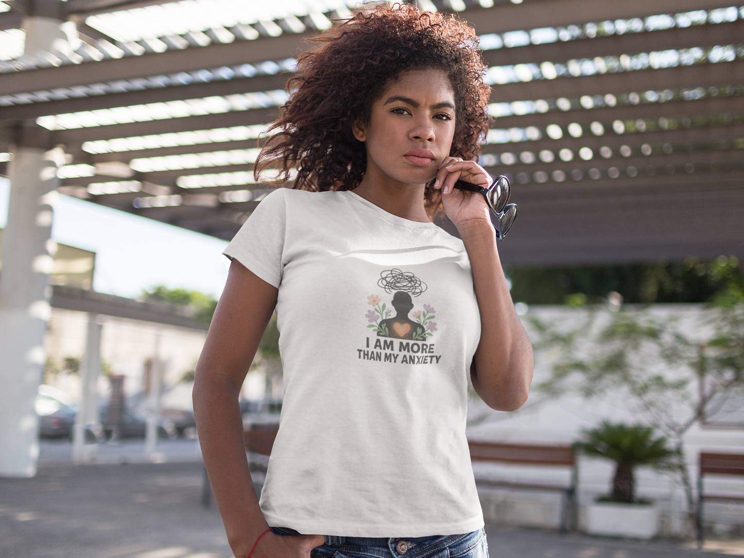 I Am More Than My Anxiety T-Shirt – Mental Health Awareness Tee