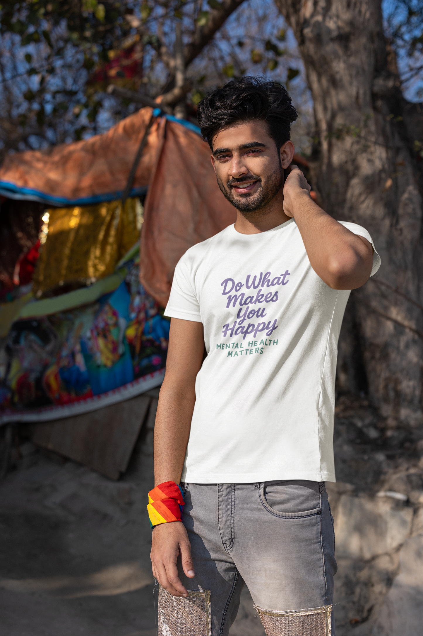 Do What Makes You Happy T-Shirt – Mental Health Matters  Tee