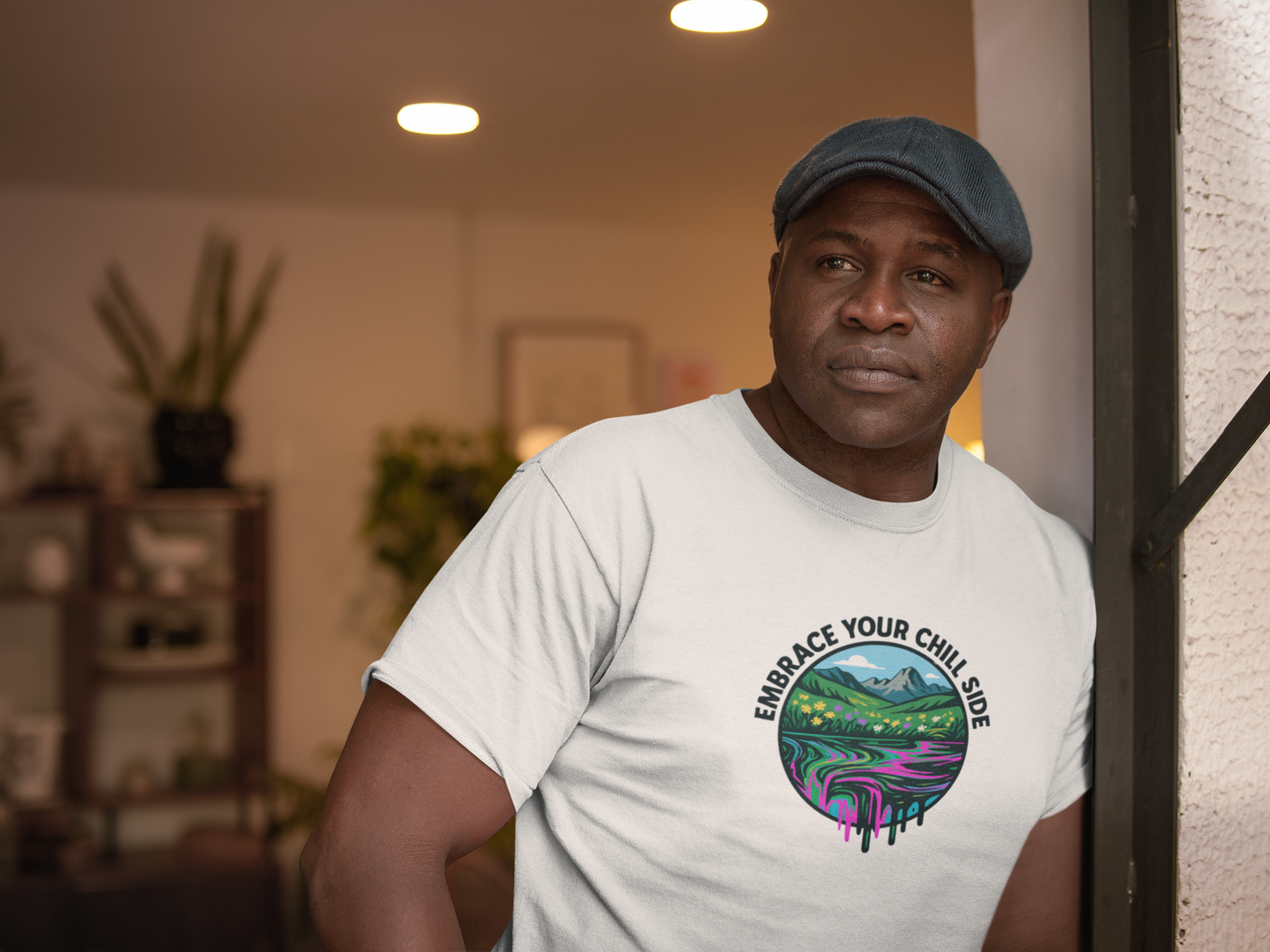 Embrace Your Chill Side T-Shirt - Alpine Meadow Meltdown Tee