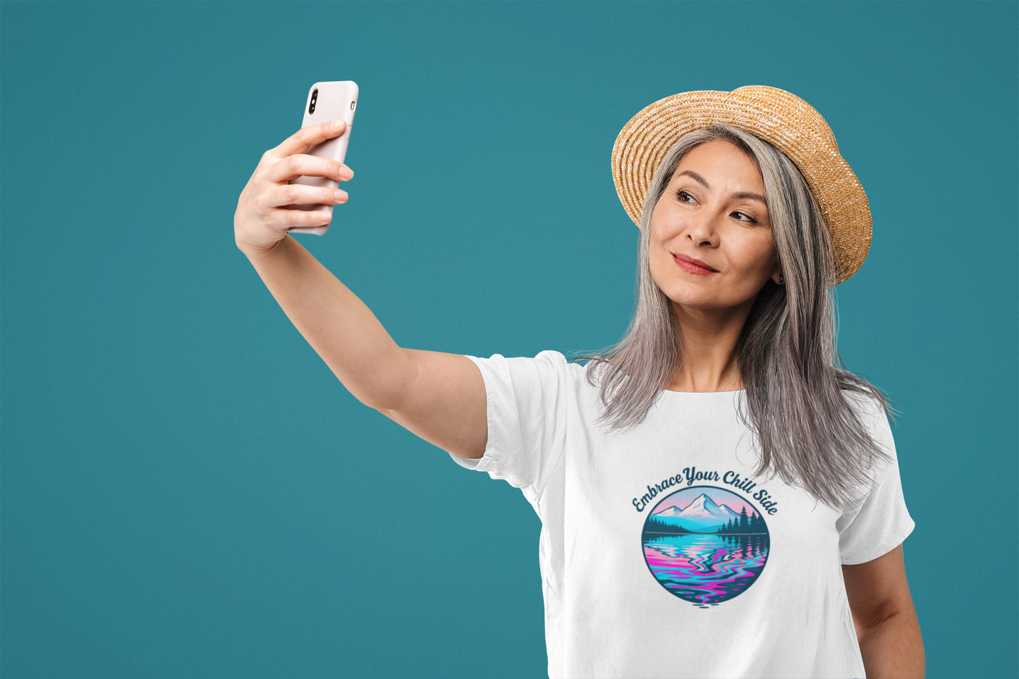 Embrace Your Chill Side T-Shirt– Peace Over Chaos Tee