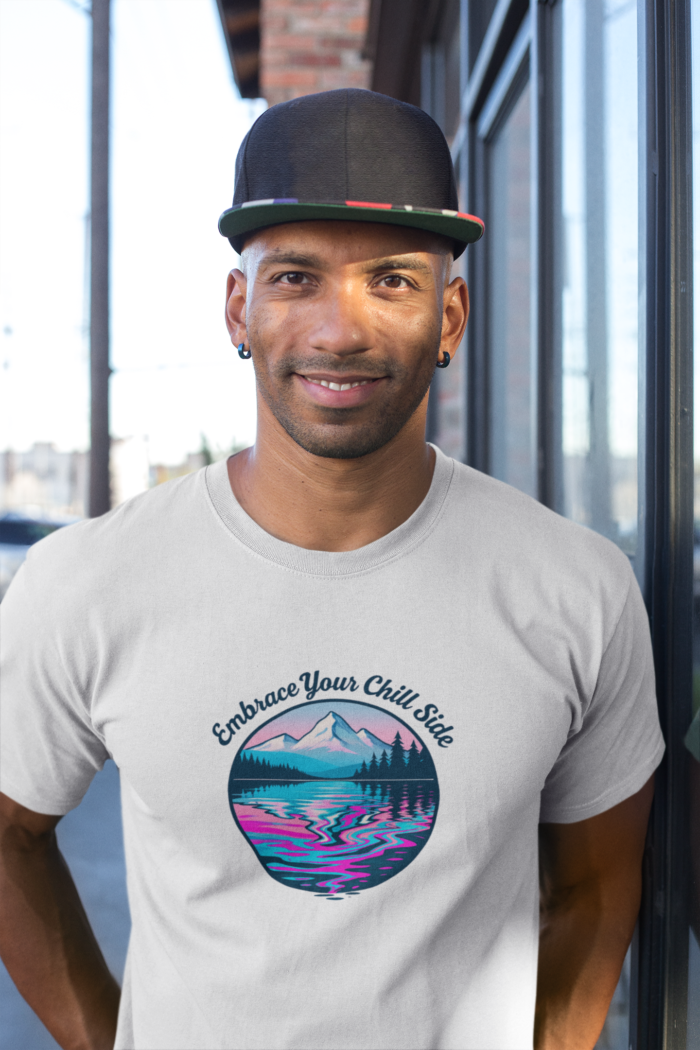 Embrace Your Chill Side T-Shirt– Peace Over Chaos Tee