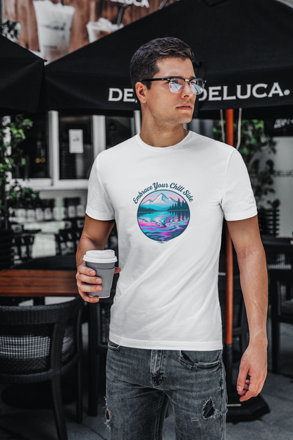 Embrace Your Chill Side T-Shirt– Peace Over Chaos Tee