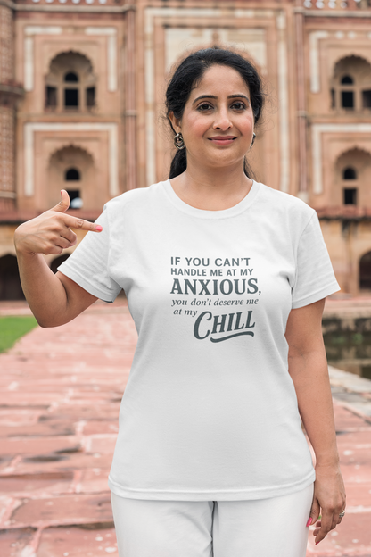 If You Can’t Handle Me at My Anxious T-Shirt – Funny Mental Health Tee