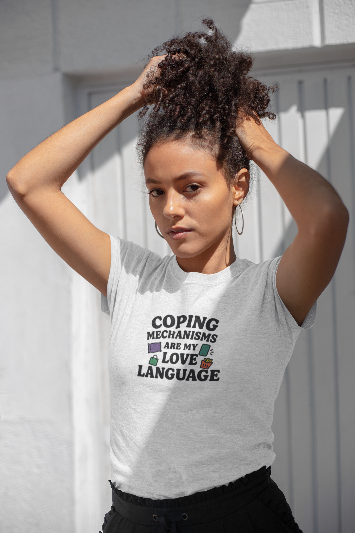 Coping Mechanisms Are My Love Language T-Shirt – Mental Health Tee
