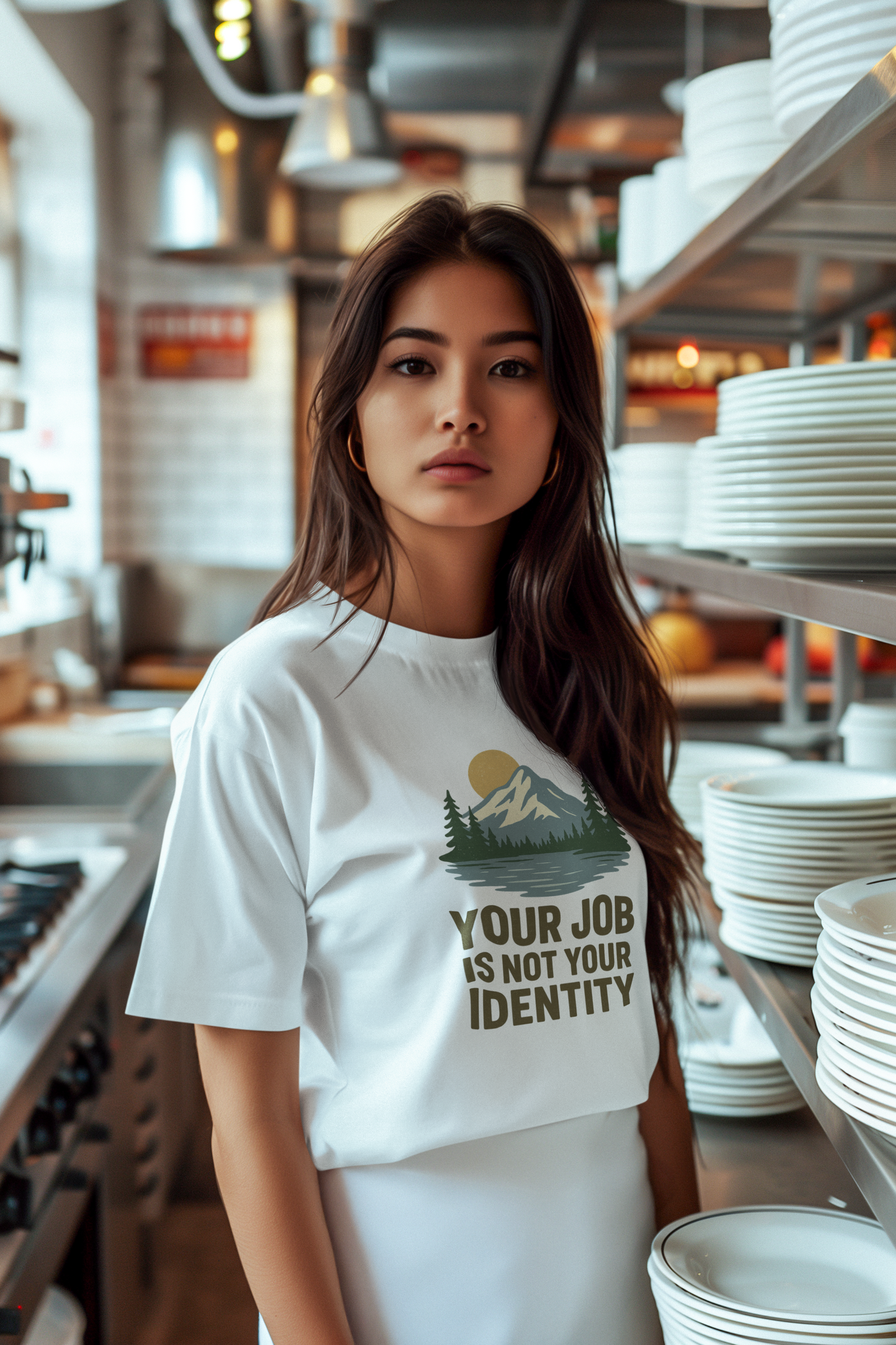 Your Job Is Not Your Identity T-Shirt – Anti-Hustle Tee