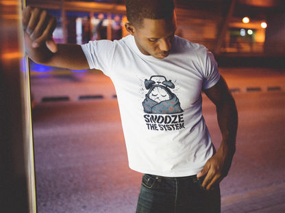 Snooze the System T-Shirt – Anti-Hustle Graphic Tee