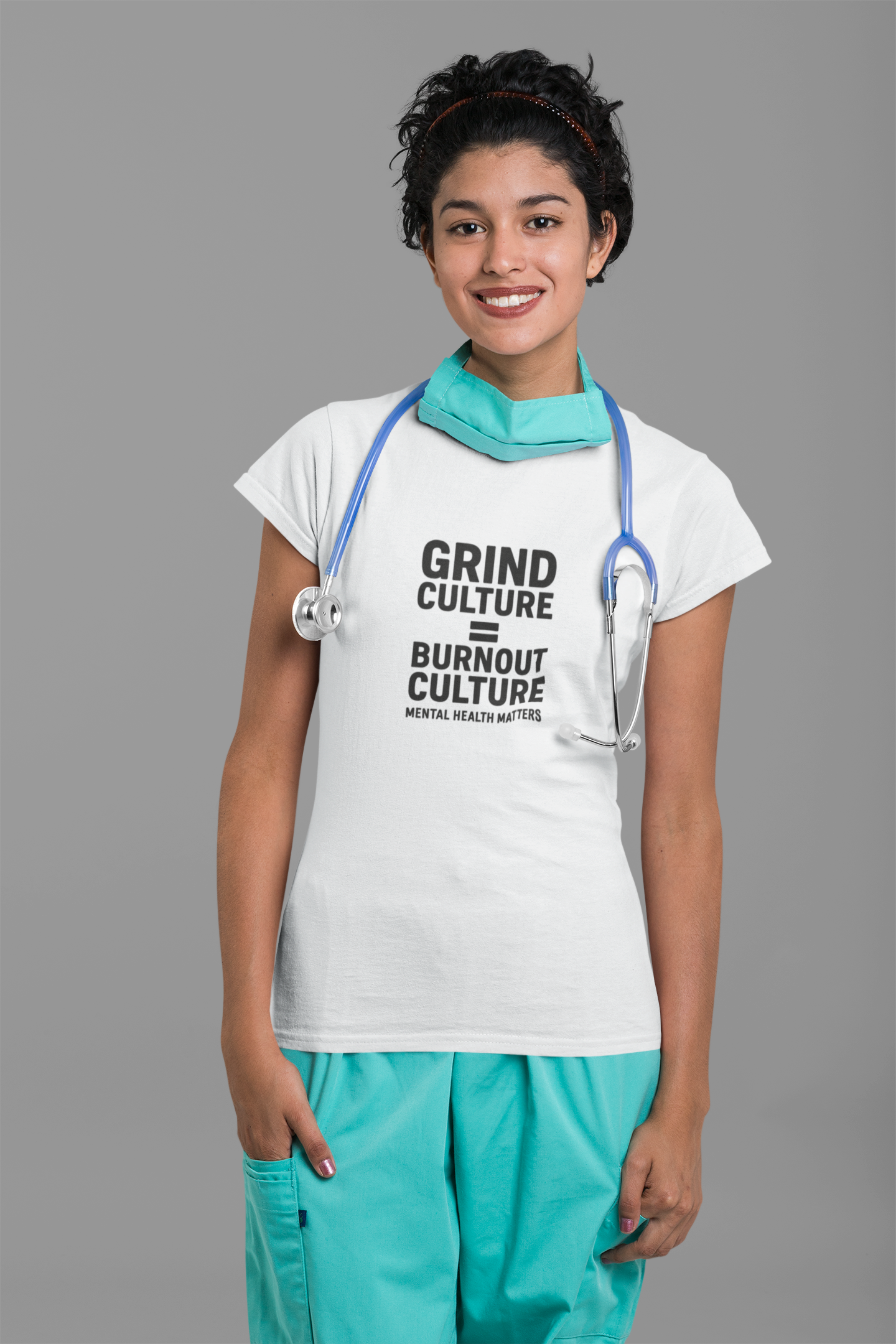 Grind Culture = Burnout Culture T-Shirt – Mental Health Matters Awareness  Tee