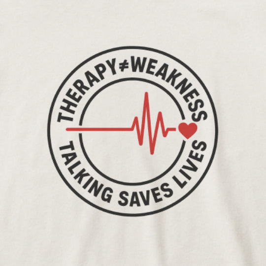 Therapy ≠ Weakness T-Shirt – Mental Health Awareness Tee