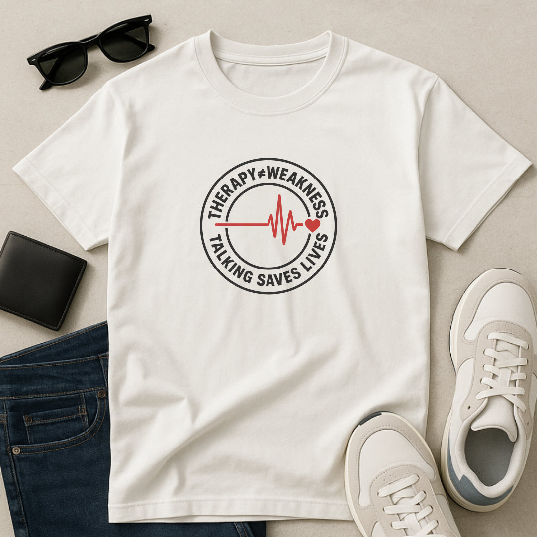 Therapy ≠ Weakness T-Shirt – Mental Health Awareness Tee
