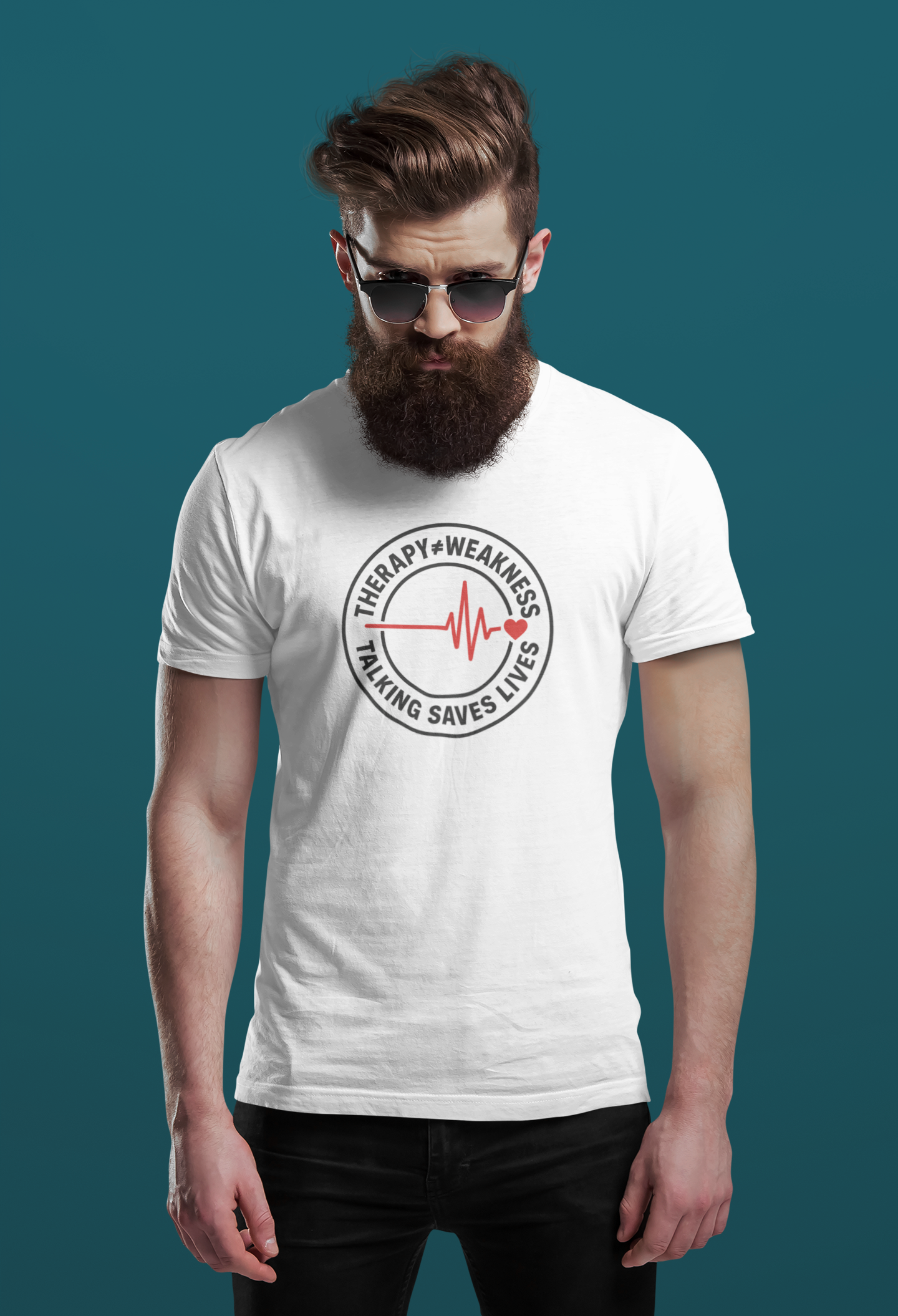 Therapy ≠ Weakness T-Shirt – Mental Health Awareness Tee