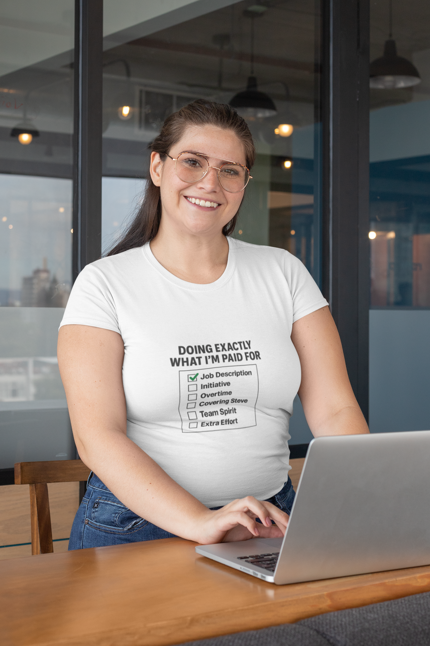 Doing Exactly What I’m Paid For T-Shirt – Office Humor Tee