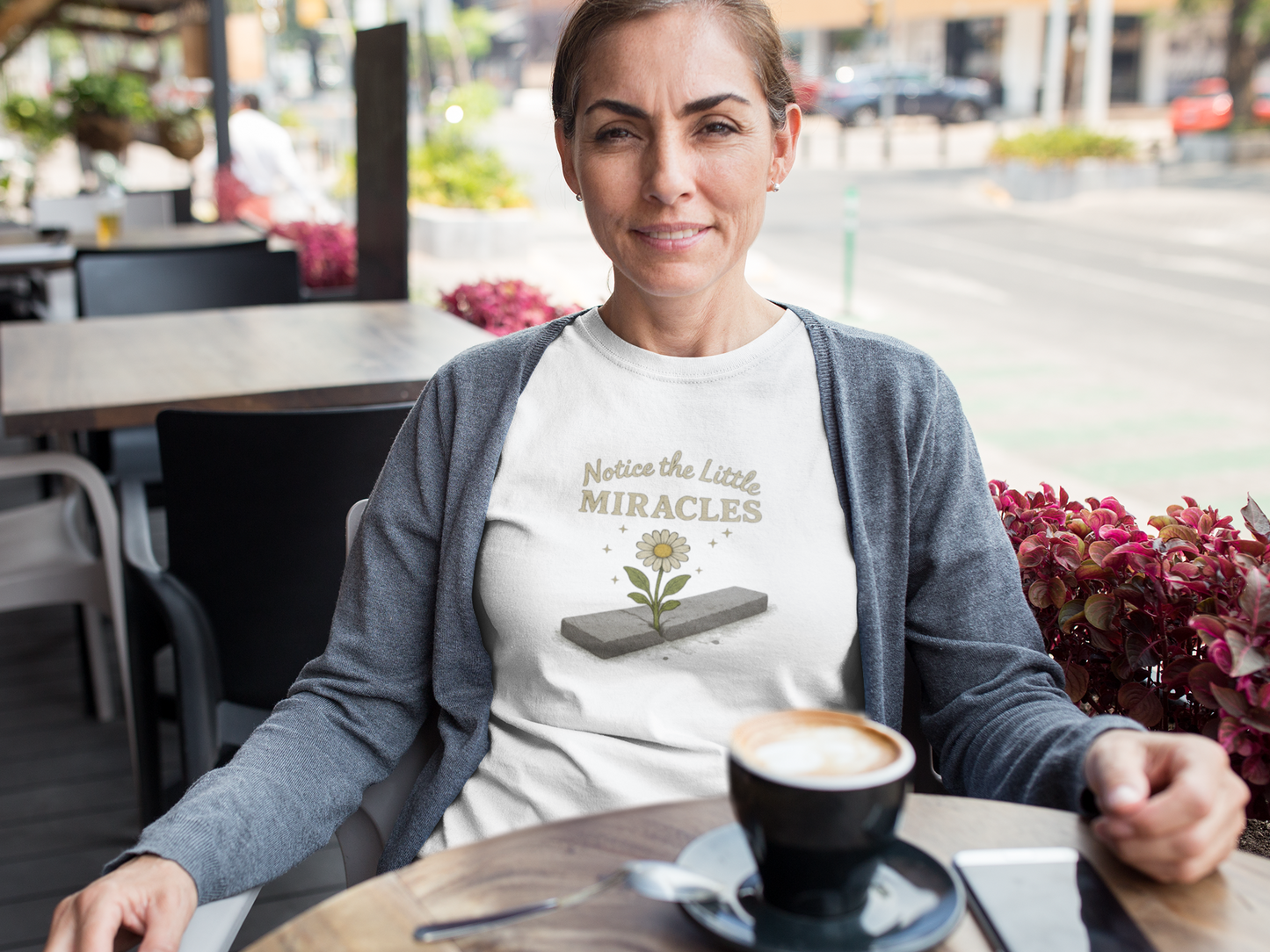 Notice the Little Miracles T-Shirt – Inspirational Mindfulness Tee