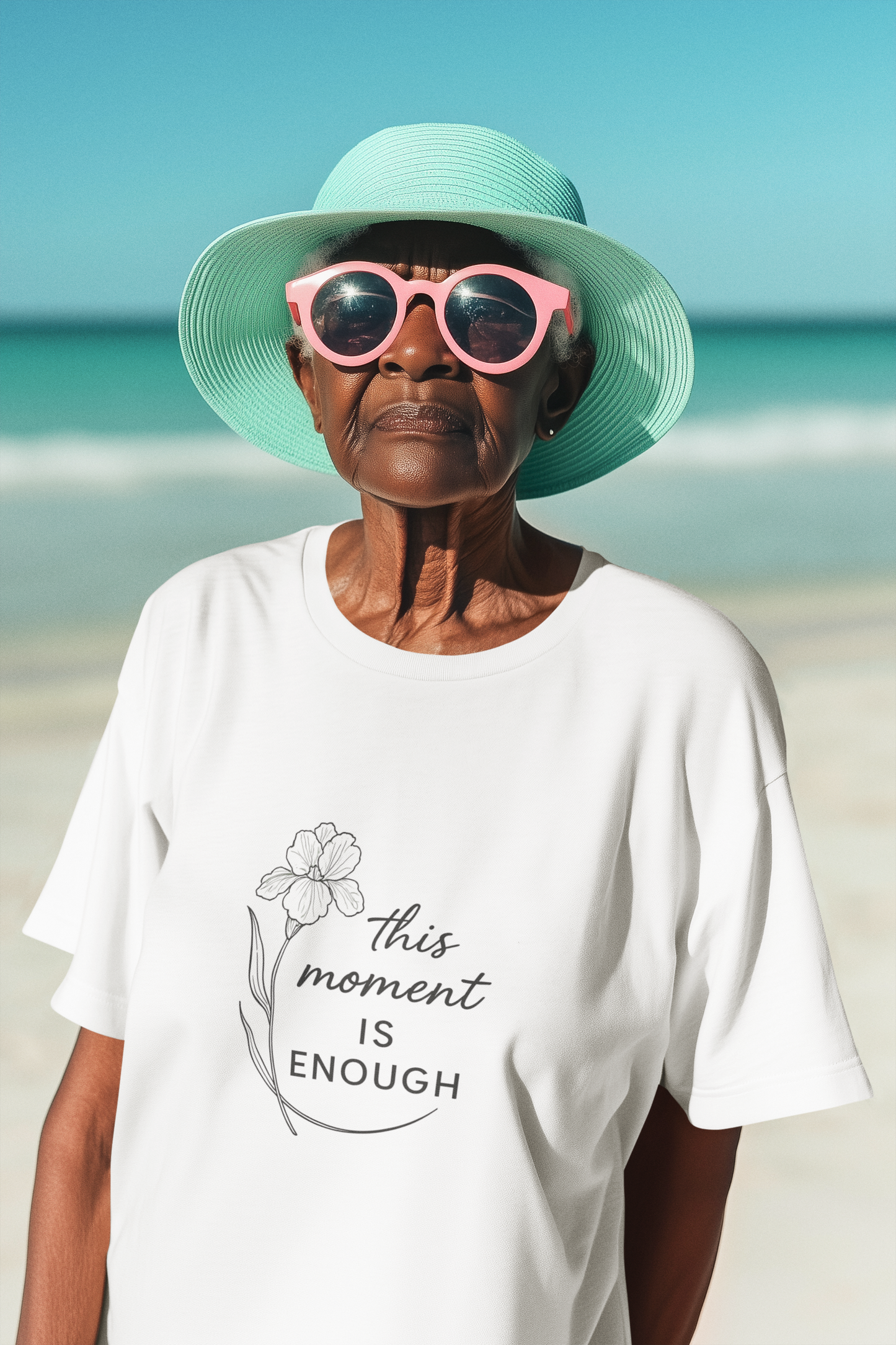 This Moment Is Enough T-Shirt – Mindfulness & Presence