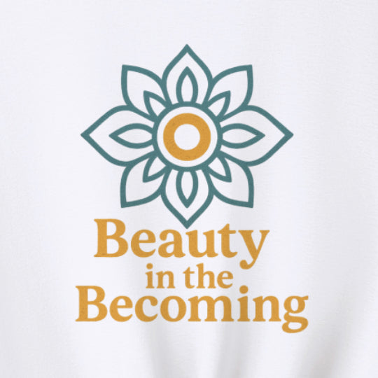 Beauty in the Becoming T-Shirt – Mandala & Mindfulness Growth Tee