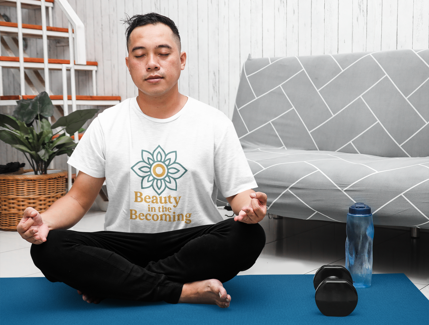 Beauty in the Becoming T-Shirt – Mandala & Mindfulness Growth Tee