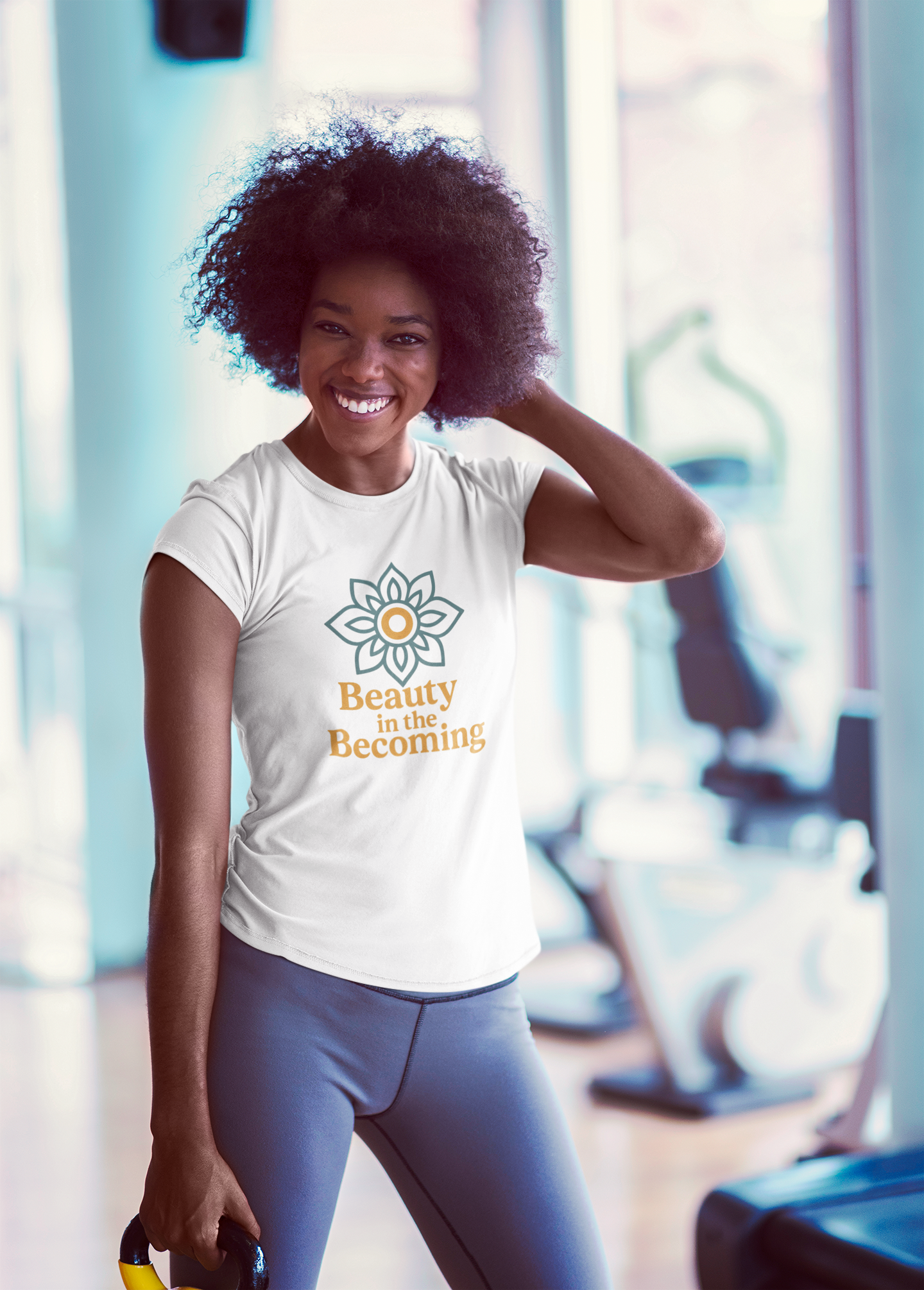 Beauty in the Becoming T-Shirt – Mandala & Mindfulness Growth Tee