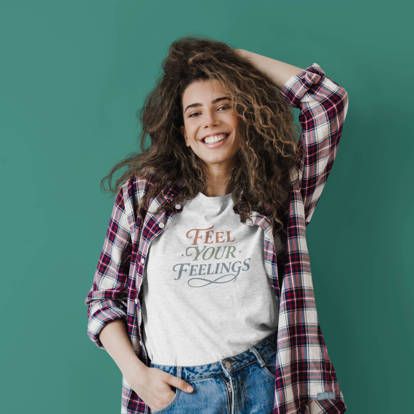 Feel Your Feelings T-Shirt – Mental Health Affirmation Tee