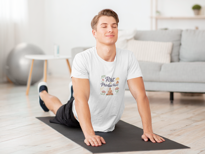 Rest Is Productive T-Shirt – Mindfulness & Meditation Tee