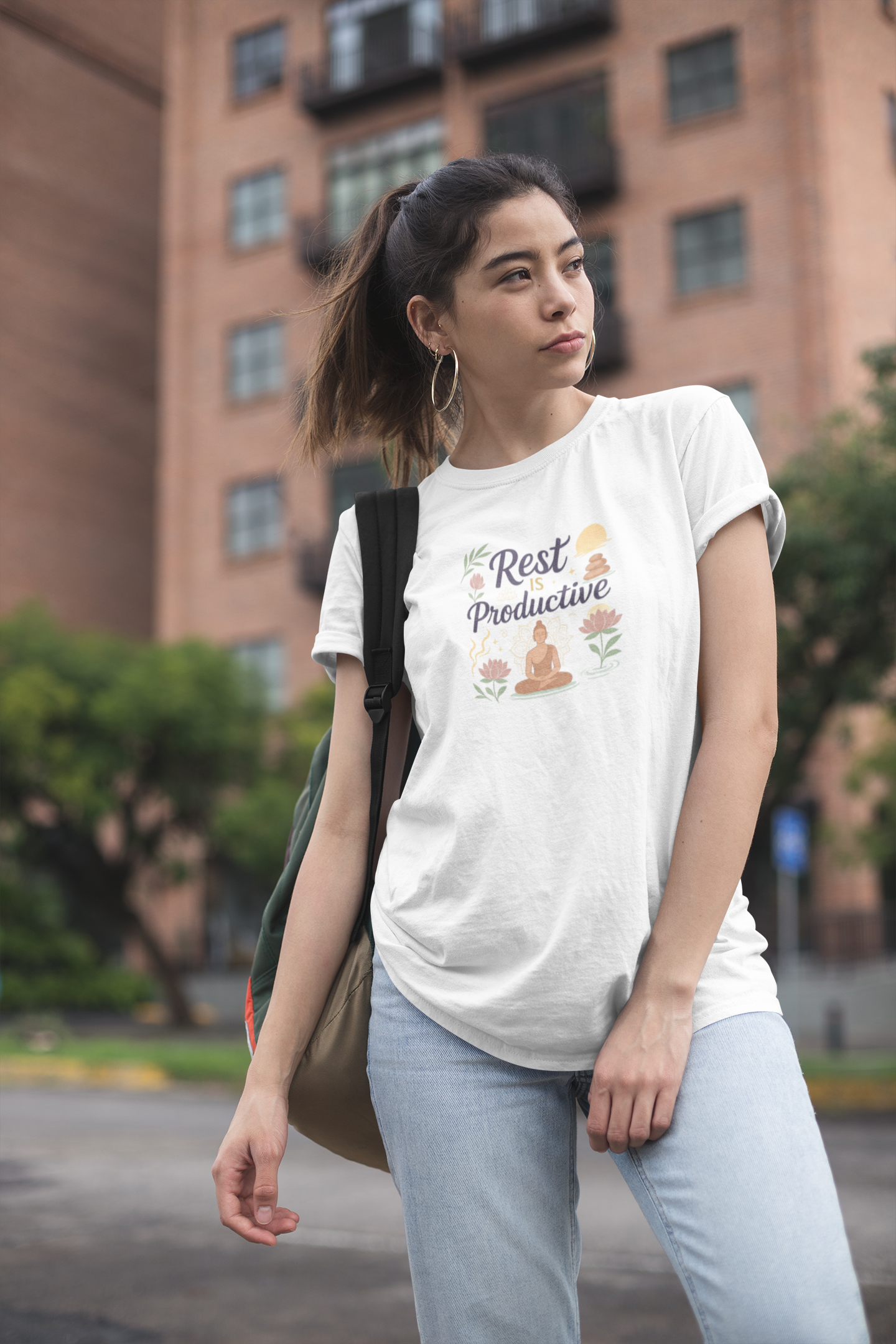 Rest Is Productive T-Shirt – Mindfulness & Meditation Tee