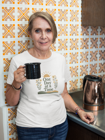 One Day at a Time T-Shirt – Mental Health Awareness Tee