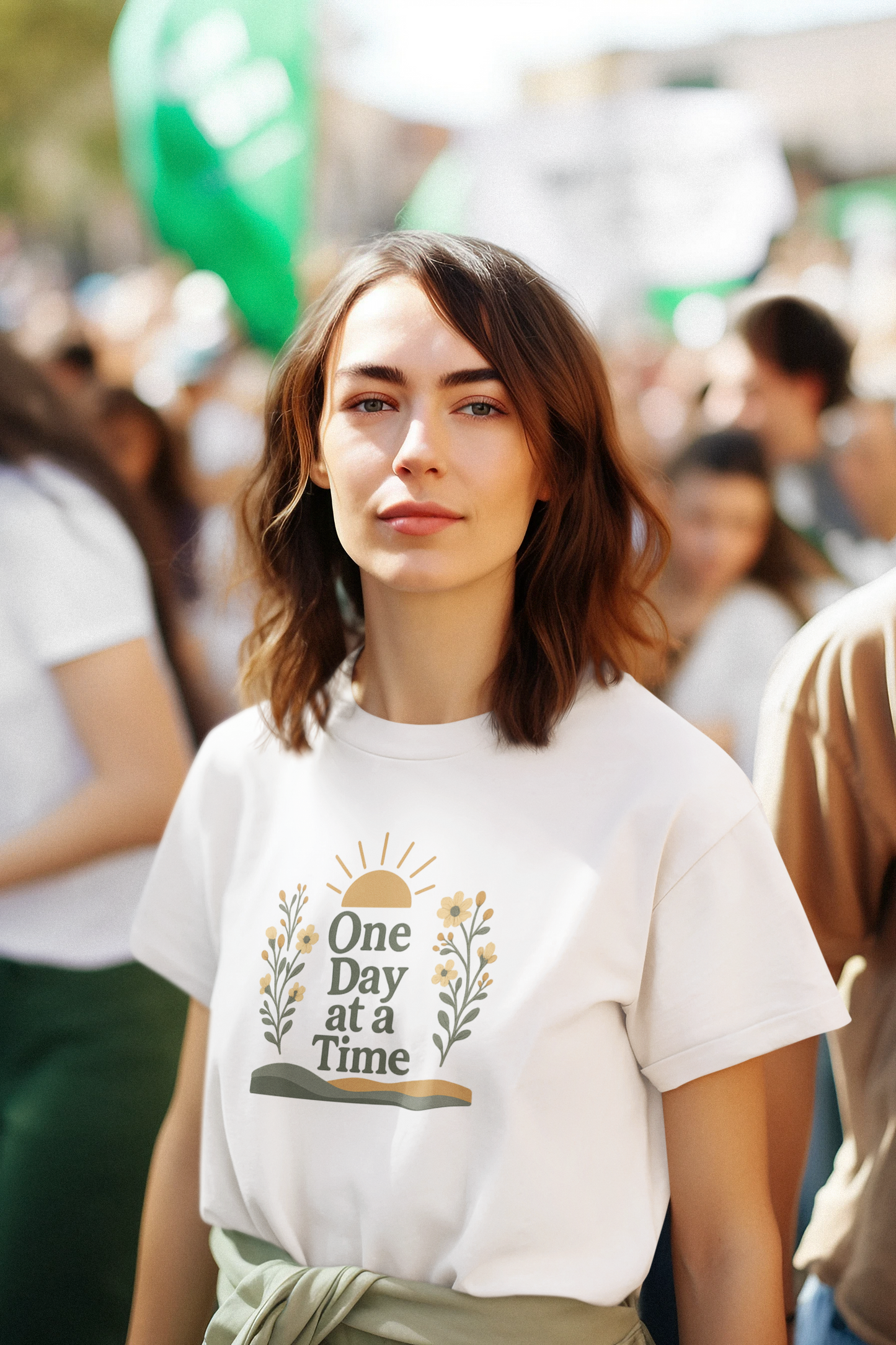 One Day at a Time T-Shirt – Mental Health Awareness Tee