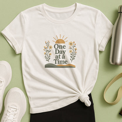 One Day at a Time T-Shirt – Mental Health Awareness Tee