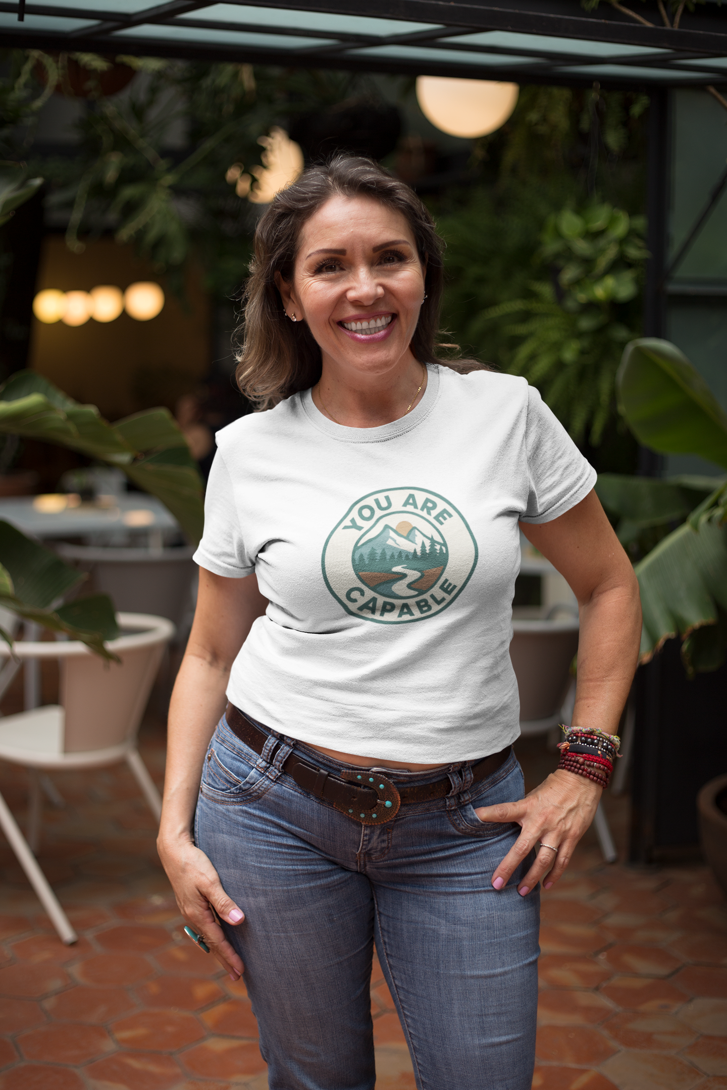 You Are Capable T-Shirt – Inspirational Adventure Tee