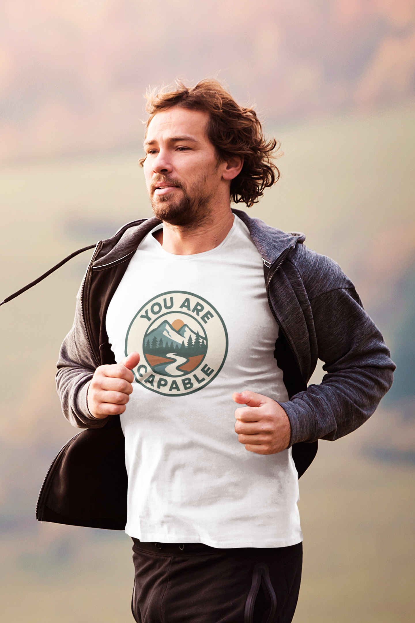 You Are Capable T-Shirt – Inspirational Adventure Tee