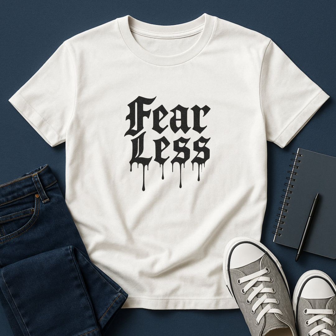 Fear Less T-Shirt – Bold Motivational Tee