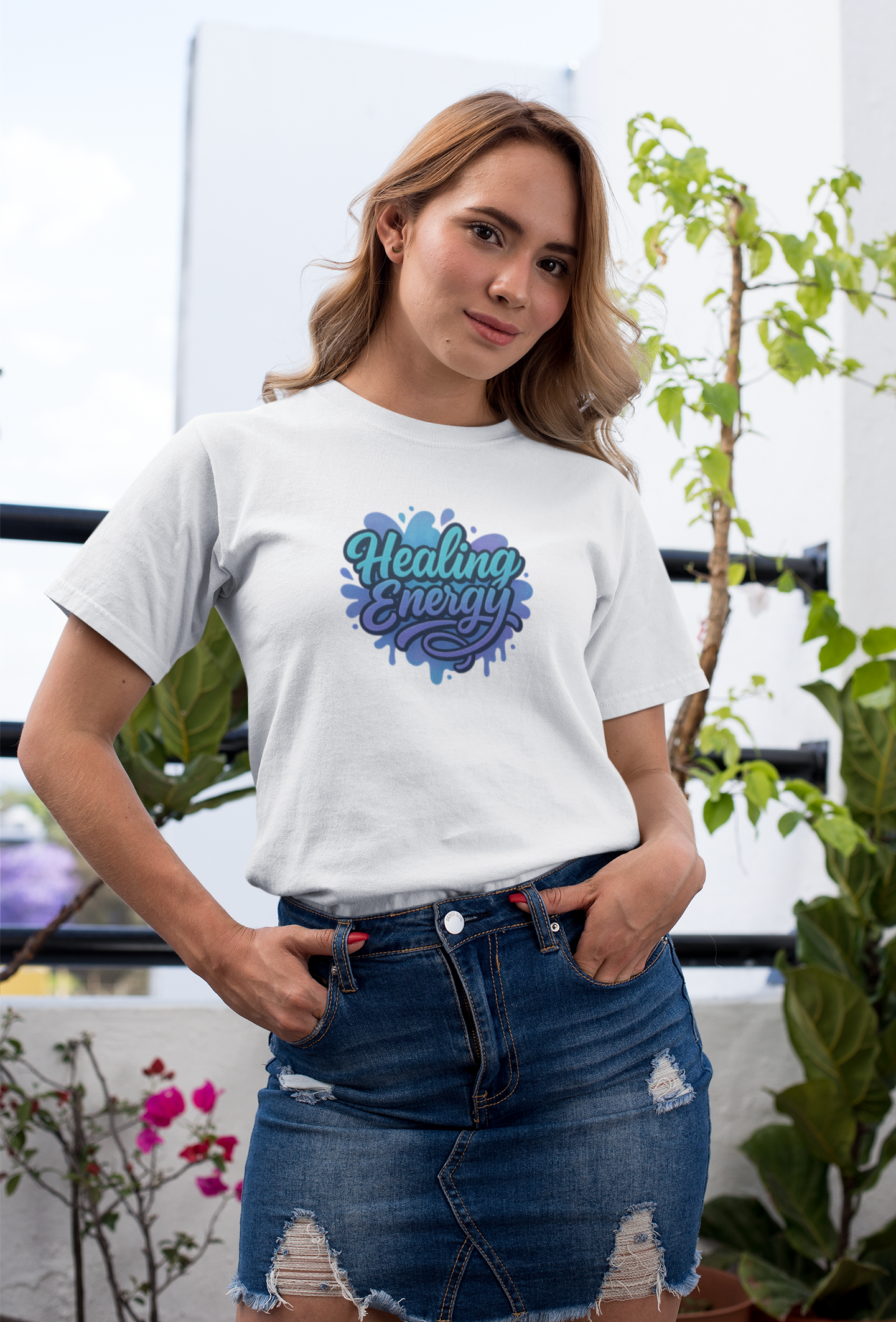 Healing Energy T-Shirt – Mental Wellness Tee
