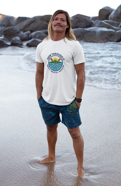 Row Through It T-Shirt – Men’s Mental Health Awareness Tee