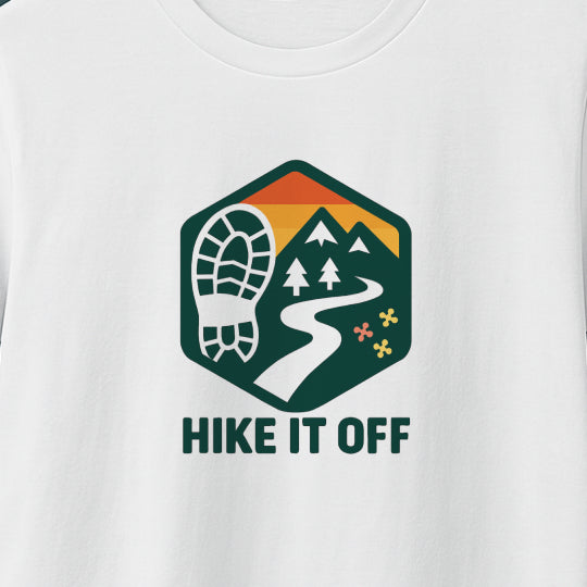 Hike It Off T-Shirt – Mental Health Hiking Tee