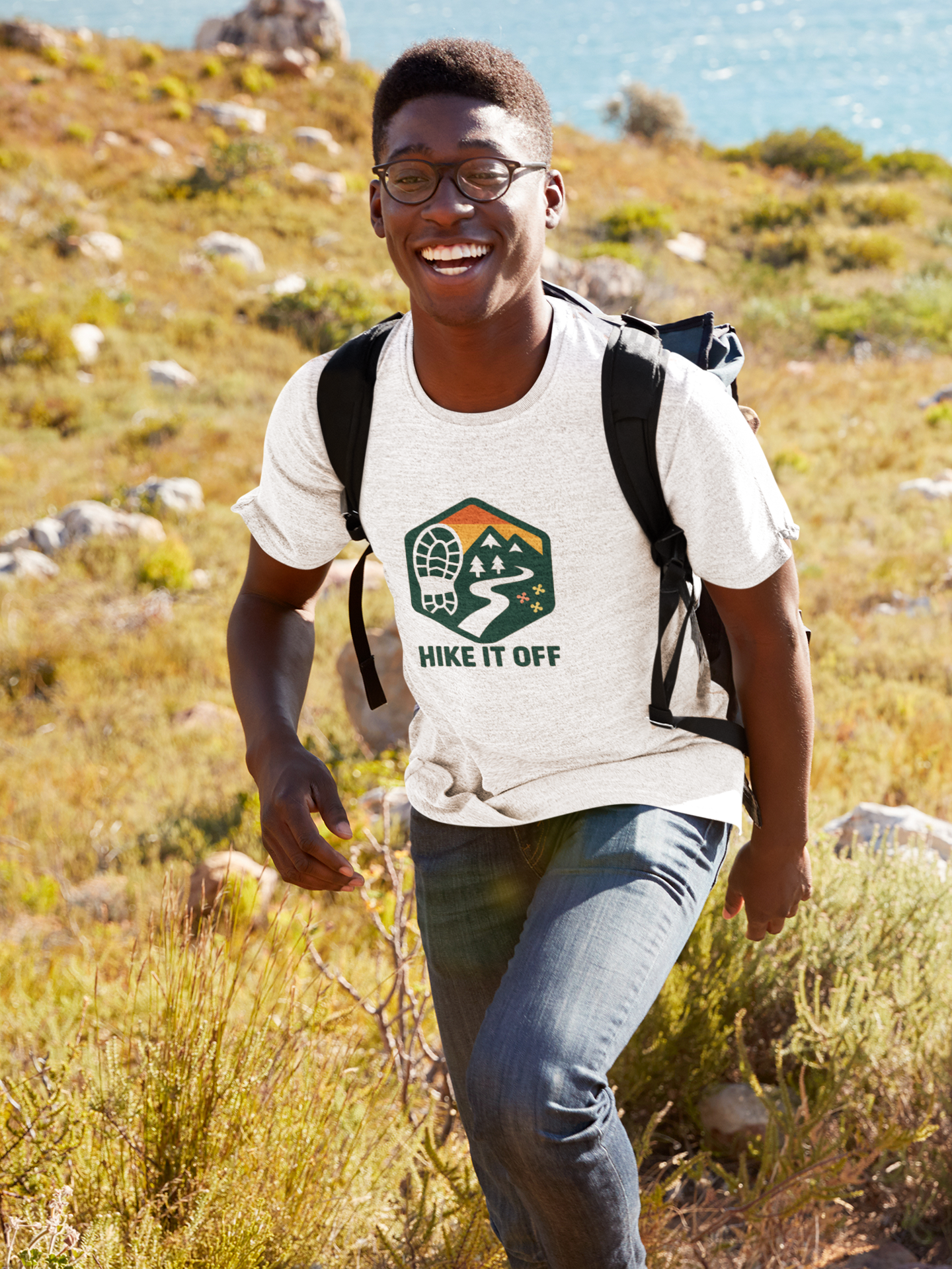 Hike It Off T-Shirt – Mental Health Hiking Tee