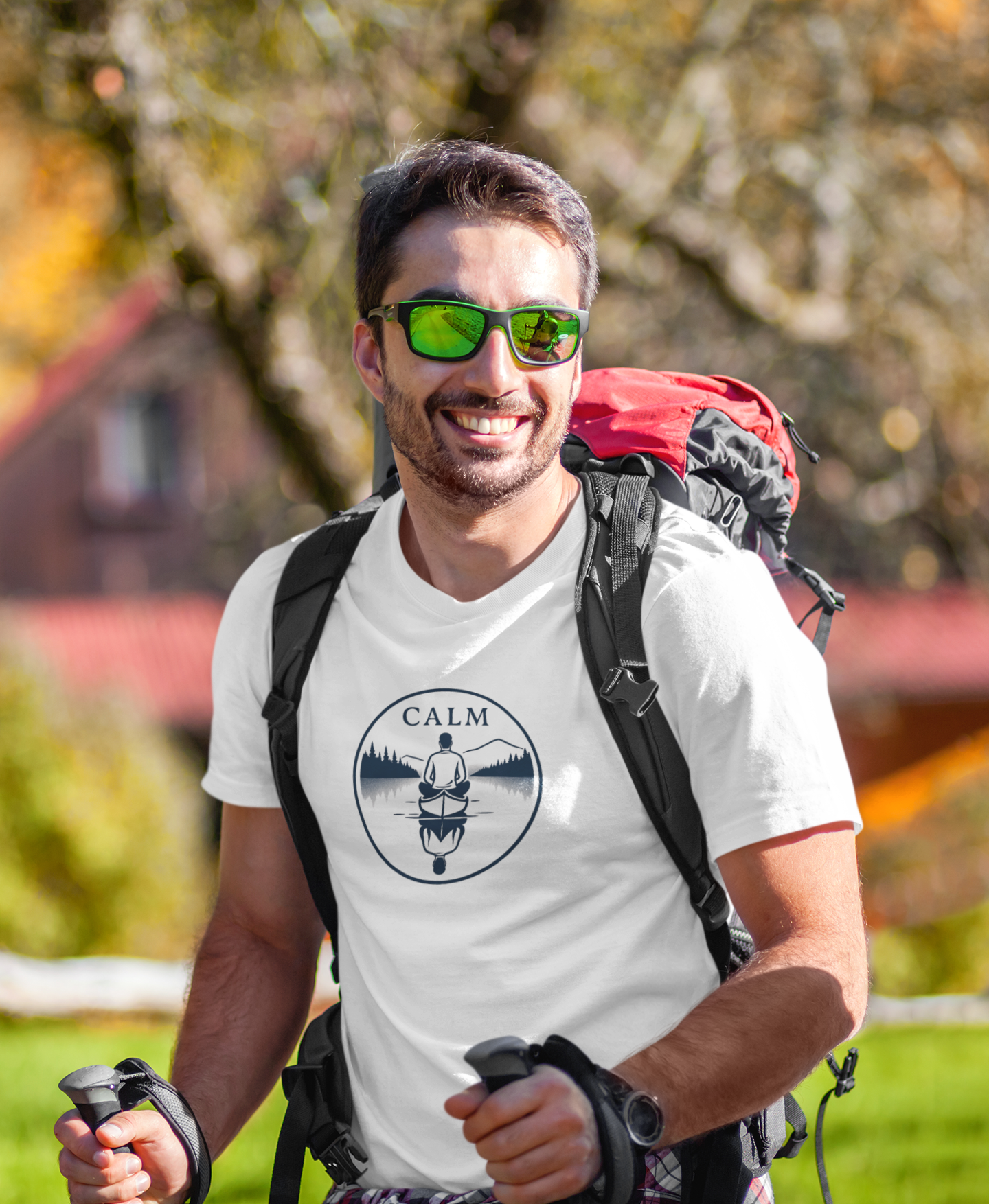 Calm T-Shirt – Minimalist Meditation Tee