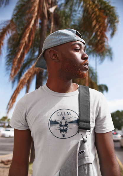 Calm T-Shirt – Minimalist Meditation Tee