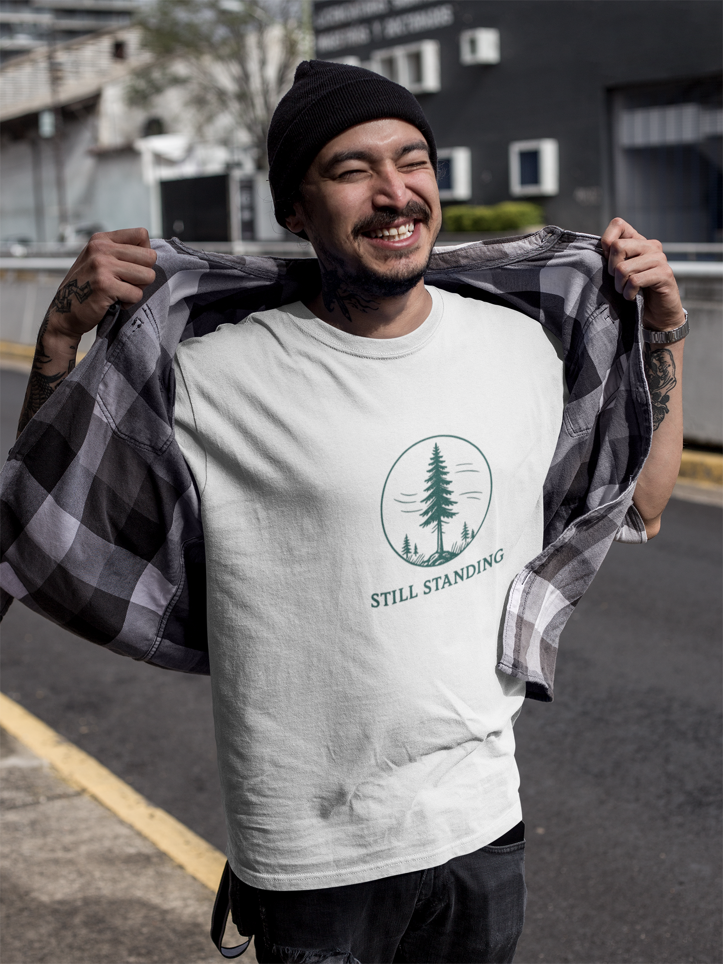 Still Standing T-Shirt – Resilient Tree Tee