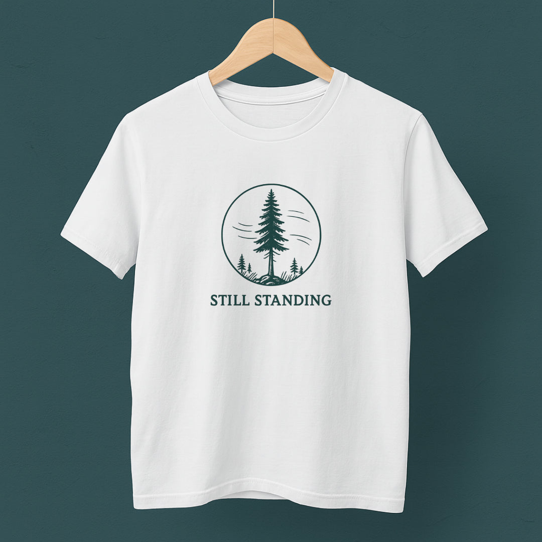 Still Standing T-Shirt – Resilient Tree Tee